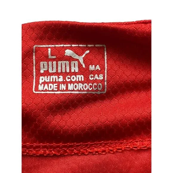 Morocco National Team Jersey Adult Large‎ Nina #2 Puma Sportswear Soccer Mens